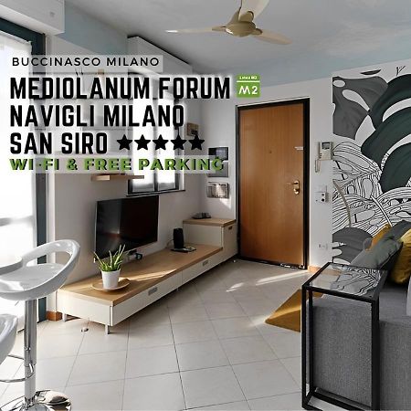 Apartamento Mediolanum Forum-Milano Sud Area-Free Parking & Wi-Fi Buccinasco Exterior foto