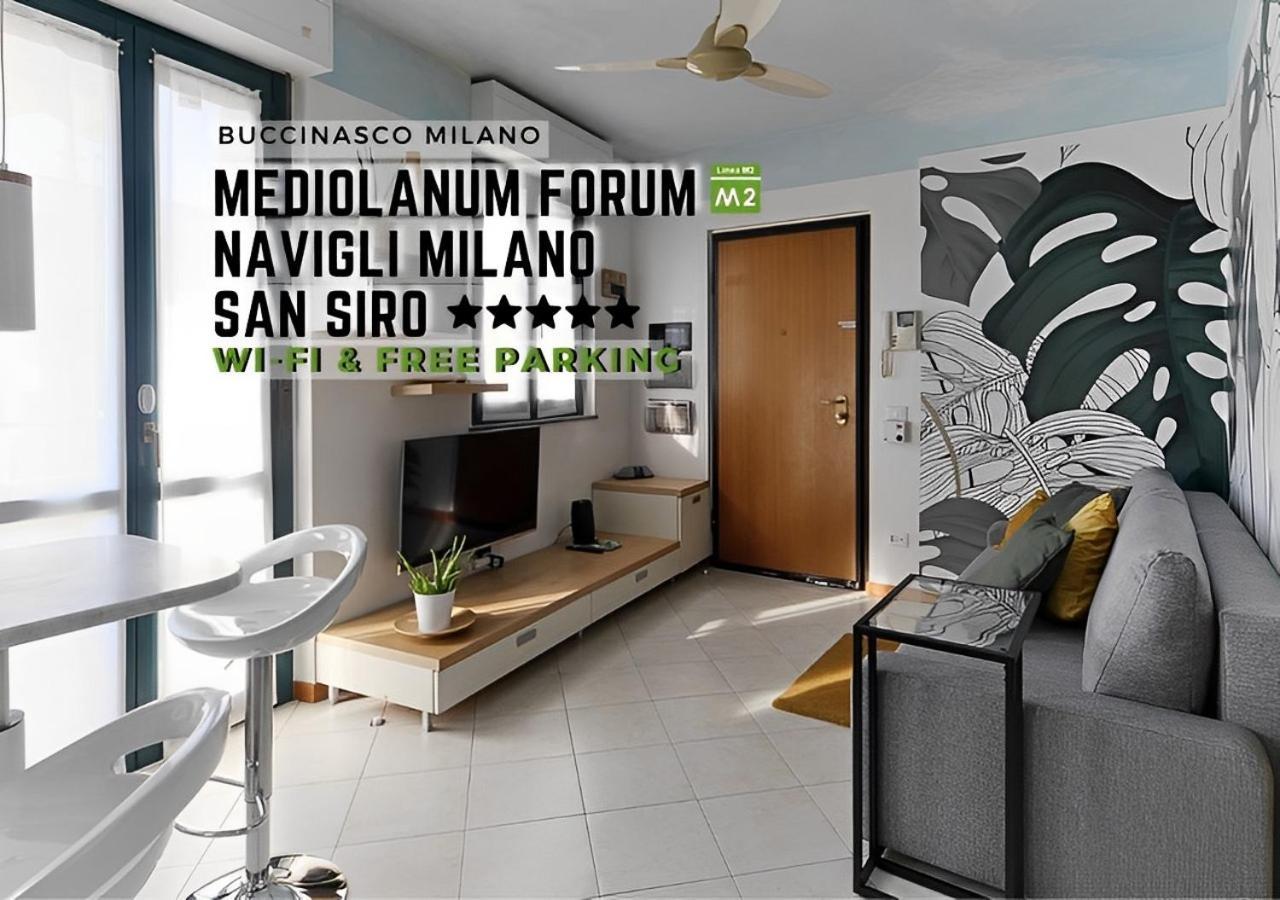 Apartamento Mediolanum Forum-Milano Sud Area-Free Parking & Wi-Fi Buccinasco Exterior foto